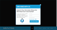 Desktop Screenshot of infotechsolz.com